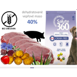 Salute dog Grain Free vepřové+brambor med/max 12Kg