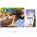 Salute dog Grain Free vepřové+brambor med/max 12Kg