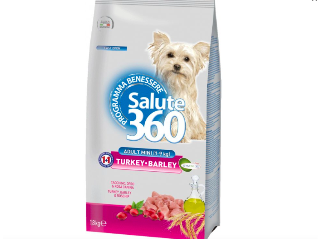 Salute dog adult krůta + ječmen small 1,8kg